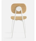 Tata Young (seduta e schienale in plastica o legno) Sedie in plastica di design Point 13